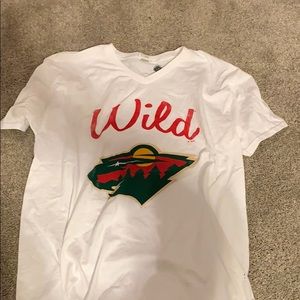 Minnesota Wild V neck shirt